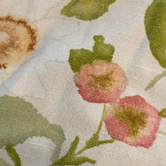 Sz 14/16 90’s Vintage Watercolor Linen Blend top - Picture 10 of 12